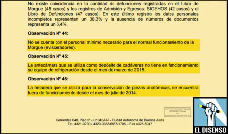 216 cuerpors perdidos en las morgues de caba - El Disenso
