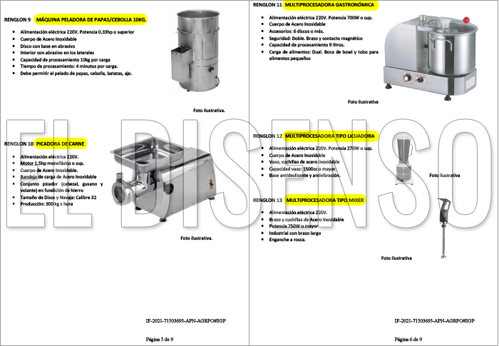 Equipamiento de cocina para Olivos - El Disenso