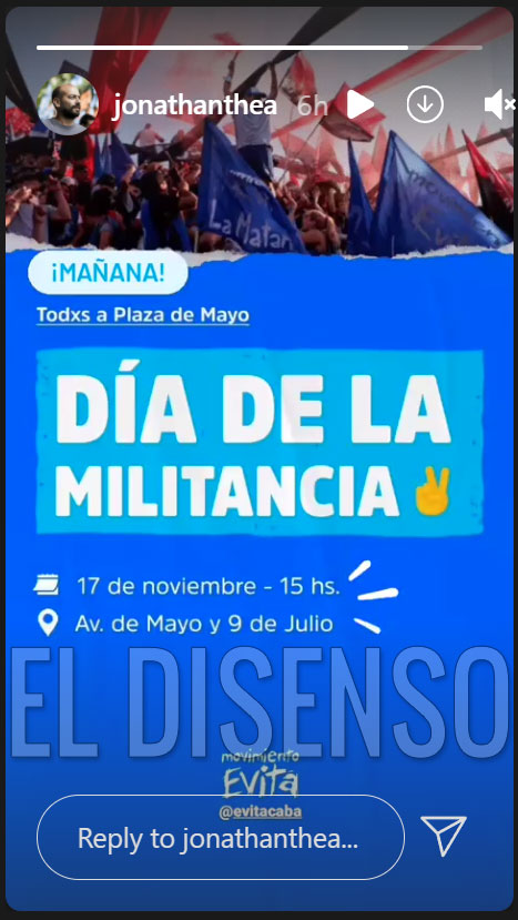 Dia de la Militancia - El Disenso