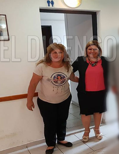 La senadora Vega junto a su cuñada - El Disenso