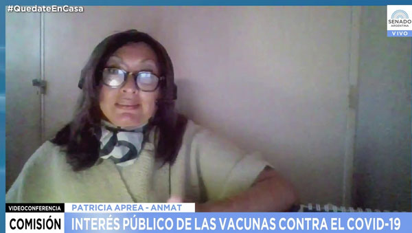 Doctora Patricia Aprea de ANMAT - El Disenso