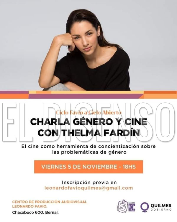 $50.000 por charlar de genero y cine - El Disenso