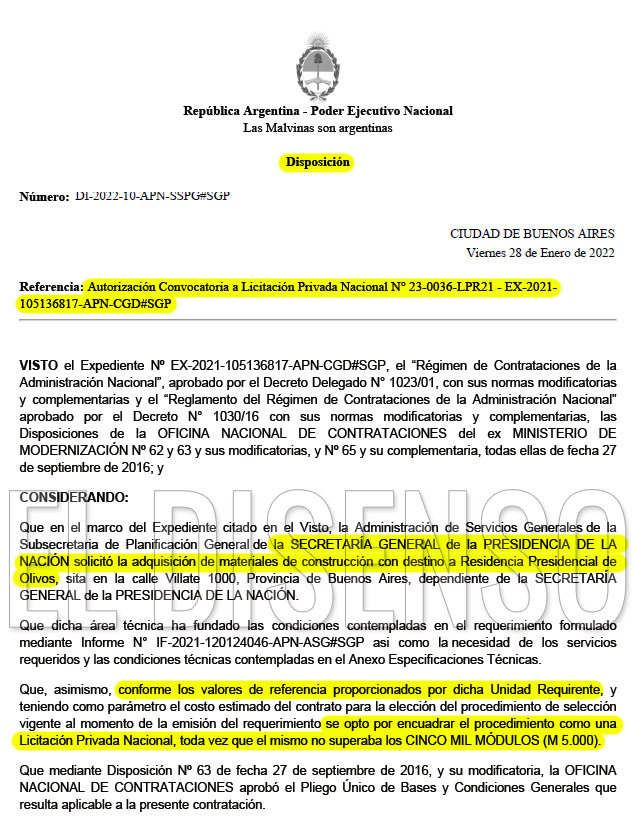 Remodelación en RPO - El Disenso