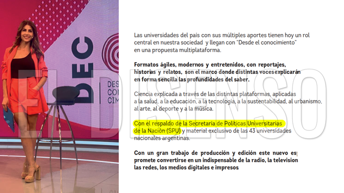 DEC Desde el Conocimiento con Jaime Perczyk - El Disenso