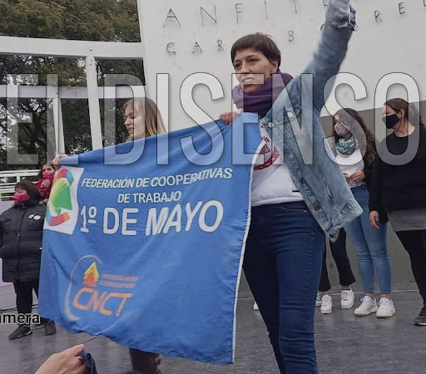 Mayra Mendoza Federacion de Cooperativas 1 de mayo - El Disenso