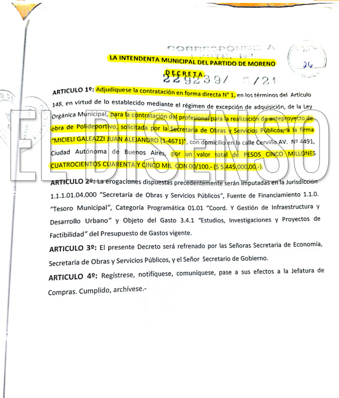 Decreto - Pagina 2 - El Disenso