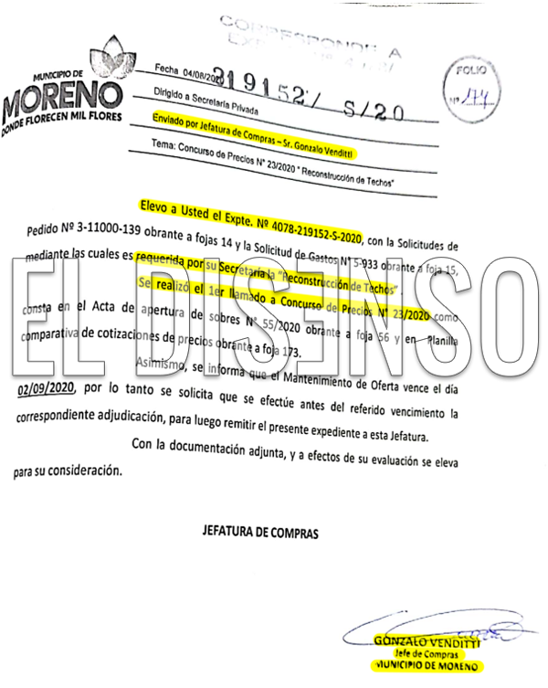 Gonzalo Venditti - Jefe de Compras y socio de Liendro - EL Disenso