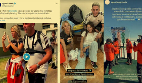Influencers a la antartida