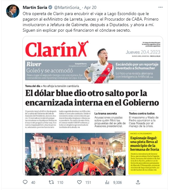 Soria en Twitter: "Opereta de Clarín"