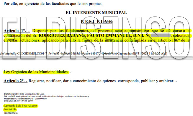 Bot Alvarez insistió en la contratación de 2 personas sin estudios veterinarios para realizar castraciones