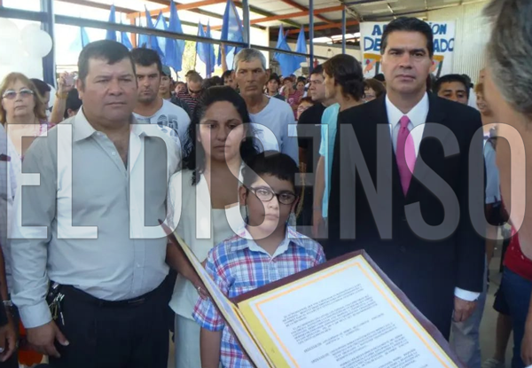 Capitanich, testigo de casamiento de Emerenciano Sena y Marcela Acuña