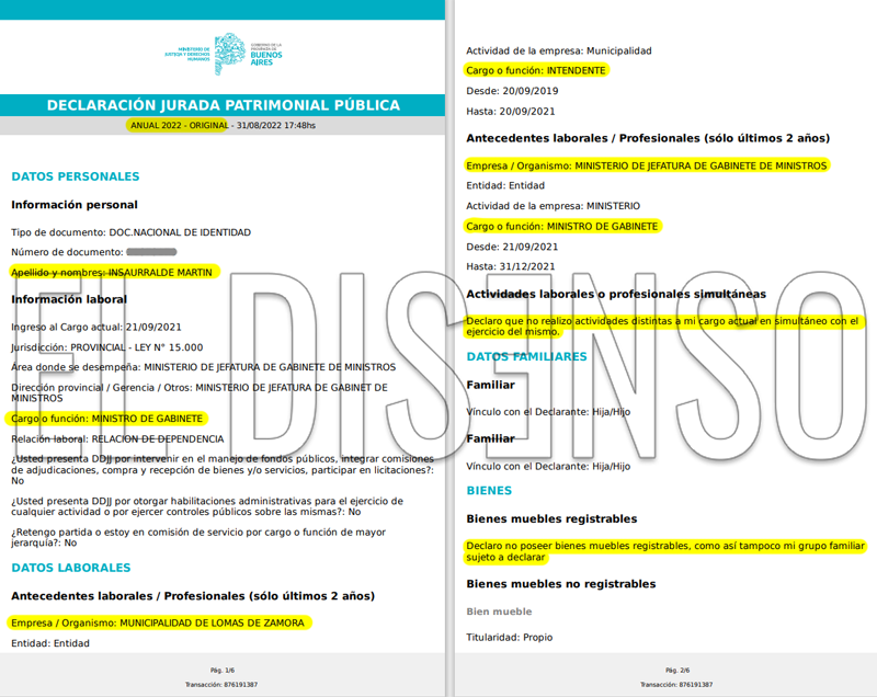 DDJJ 2022 Martin Insaurralde - pags 1 y 2