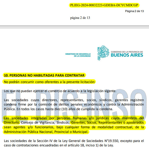 ¿El VP de YPF puede venderle galletitas a la Provincia de Buenos Aires? - El Disenso