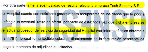 Tech Security en el Hospital Favaloro - El Disenso