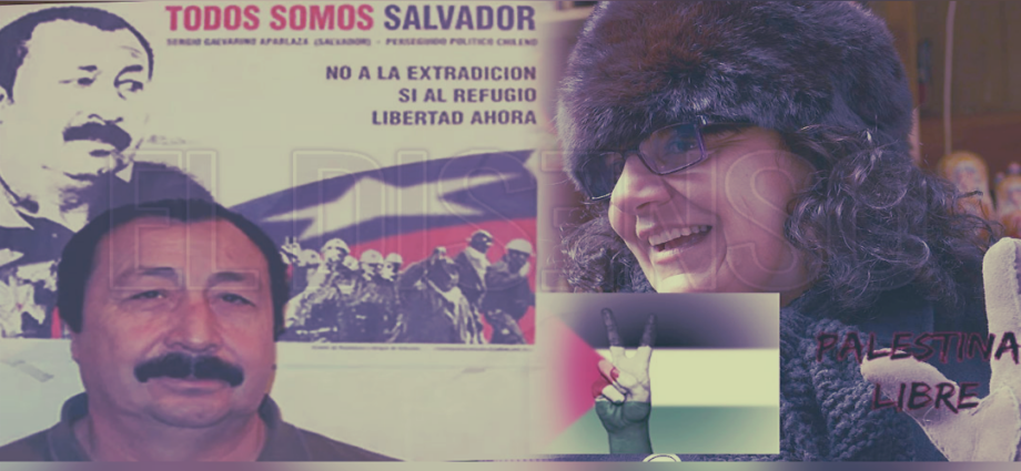 Galvarino Apablaza profugo y su mujer trabajando en Secretaria de Presidencia - El Disenso