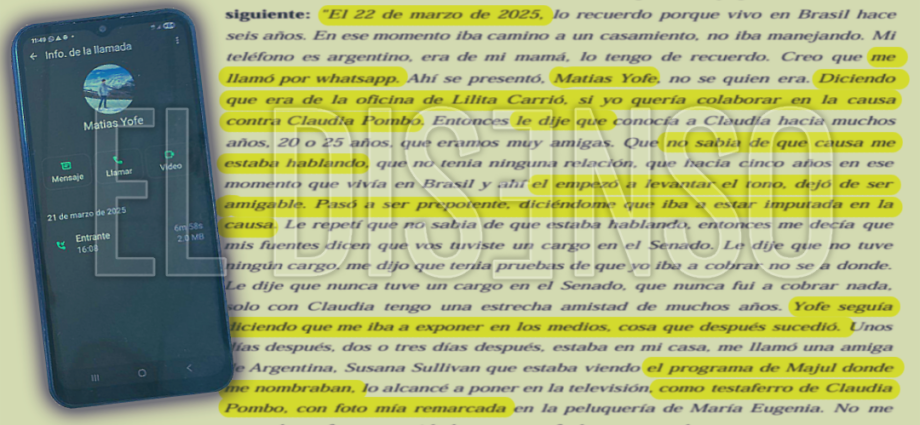 Mara Maddalena causa extorsion - El Disenso