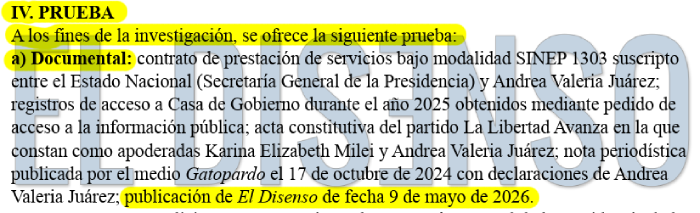 Marcela Pagano denuncia a Karina Milei por contratación de Andrea Juárez - El Disenso