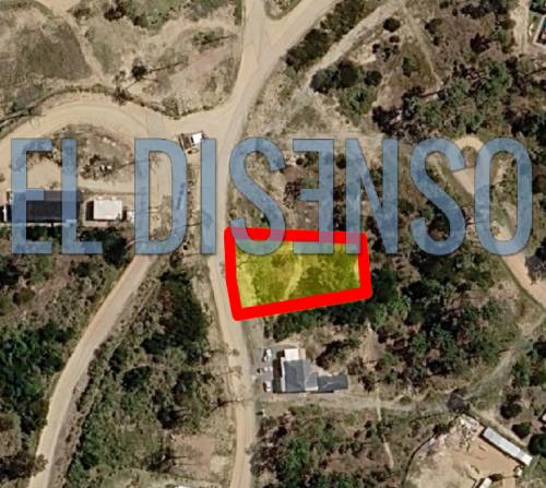 Captura de Google Maps que señala la ubicación exacta del Lote 254 UF A13 de Cristian Ritondo en el complejo Reserva Montoya, Maldonado, Uruguay.